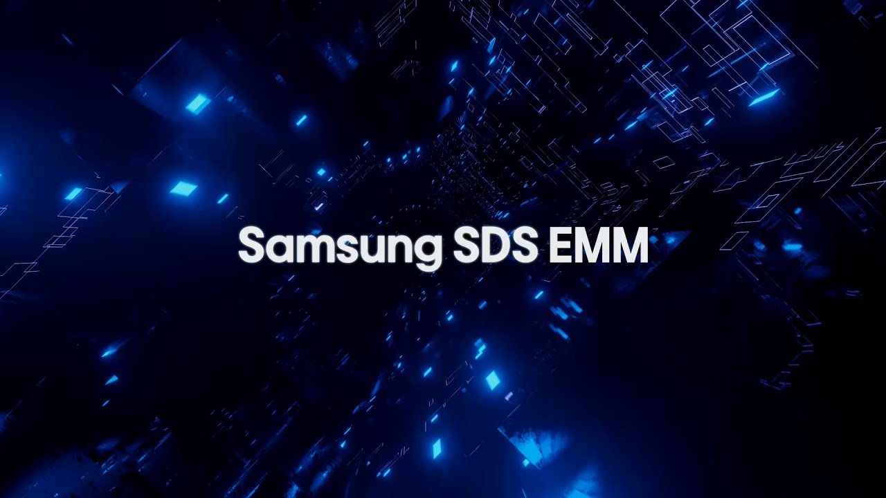 Fotograma de portada del vídeo de Samsung SDS EMM
